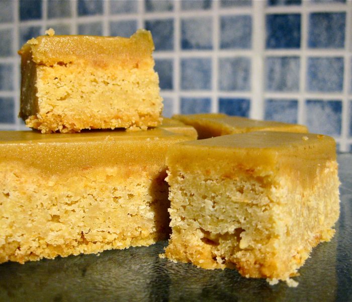 Coconut and Ginger Slice