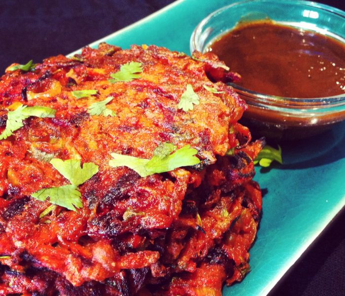 Spiced Root Vegetable Fritters